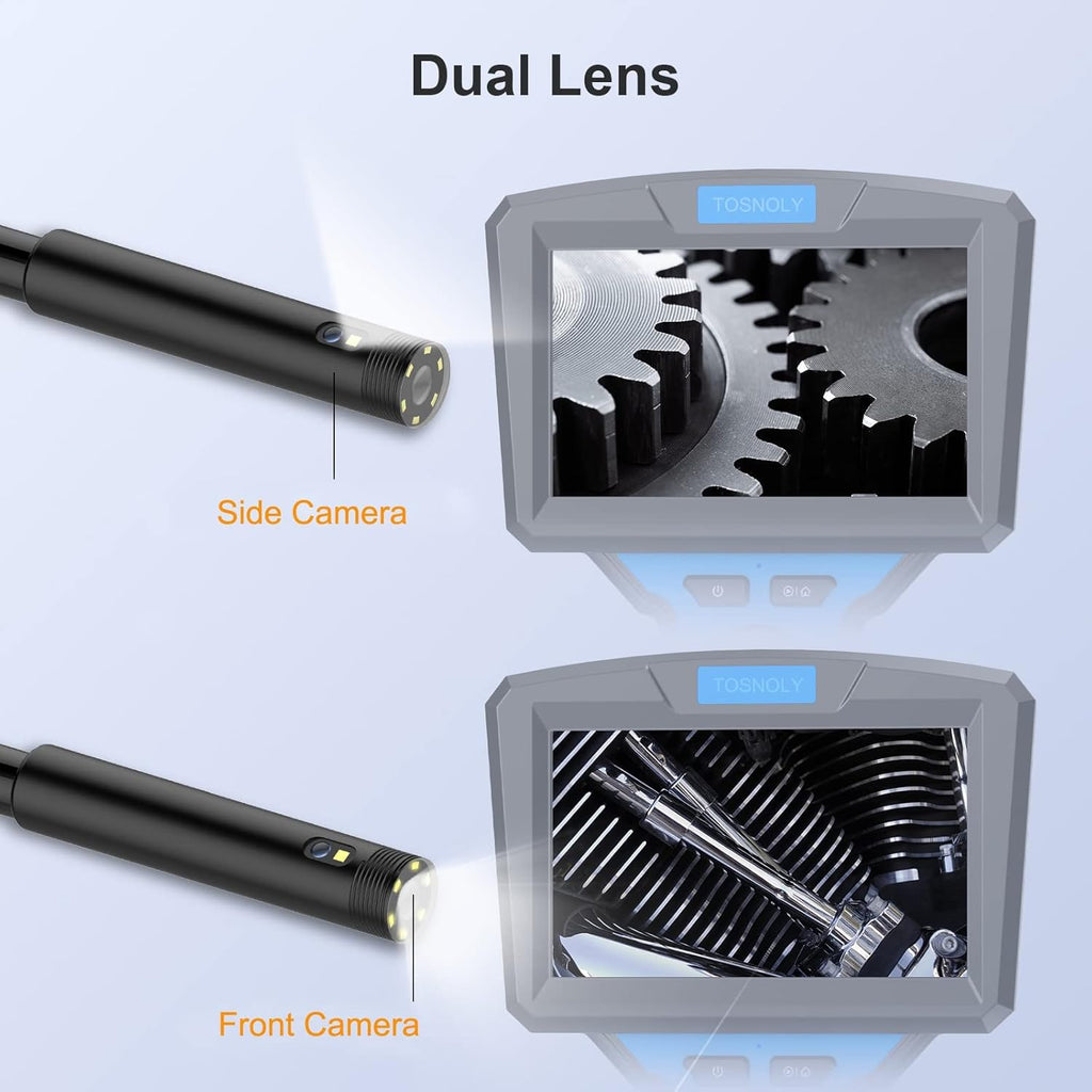 5mm Dual Lens Borescope Inspection Camera X7216