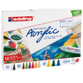 Acrylic Marker Set of 12 Colors S8299
