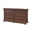 Tobacco Brown Wood 8-drawer Dresser S488950