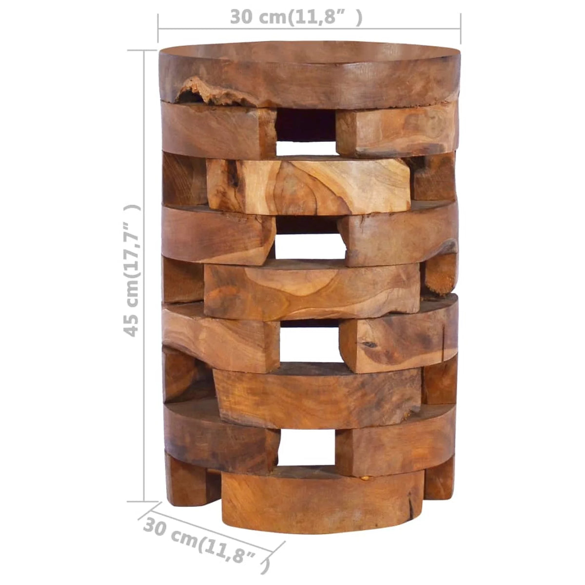 Solid Teak Wood Beside Cabinet S5663