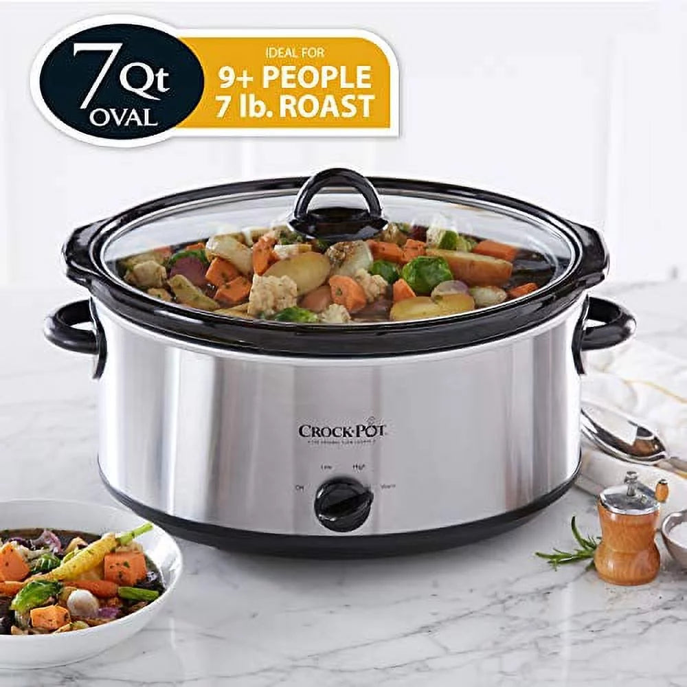 7 Quart Oval Manual Slow Cooker R94003