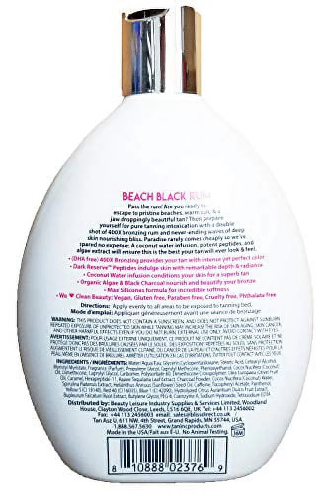 Beach Black Rum 400X Bronzer 13.5 oz L8345