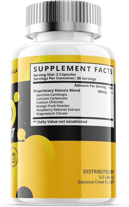 120 Capsules Keto Dietary Supplement V2976