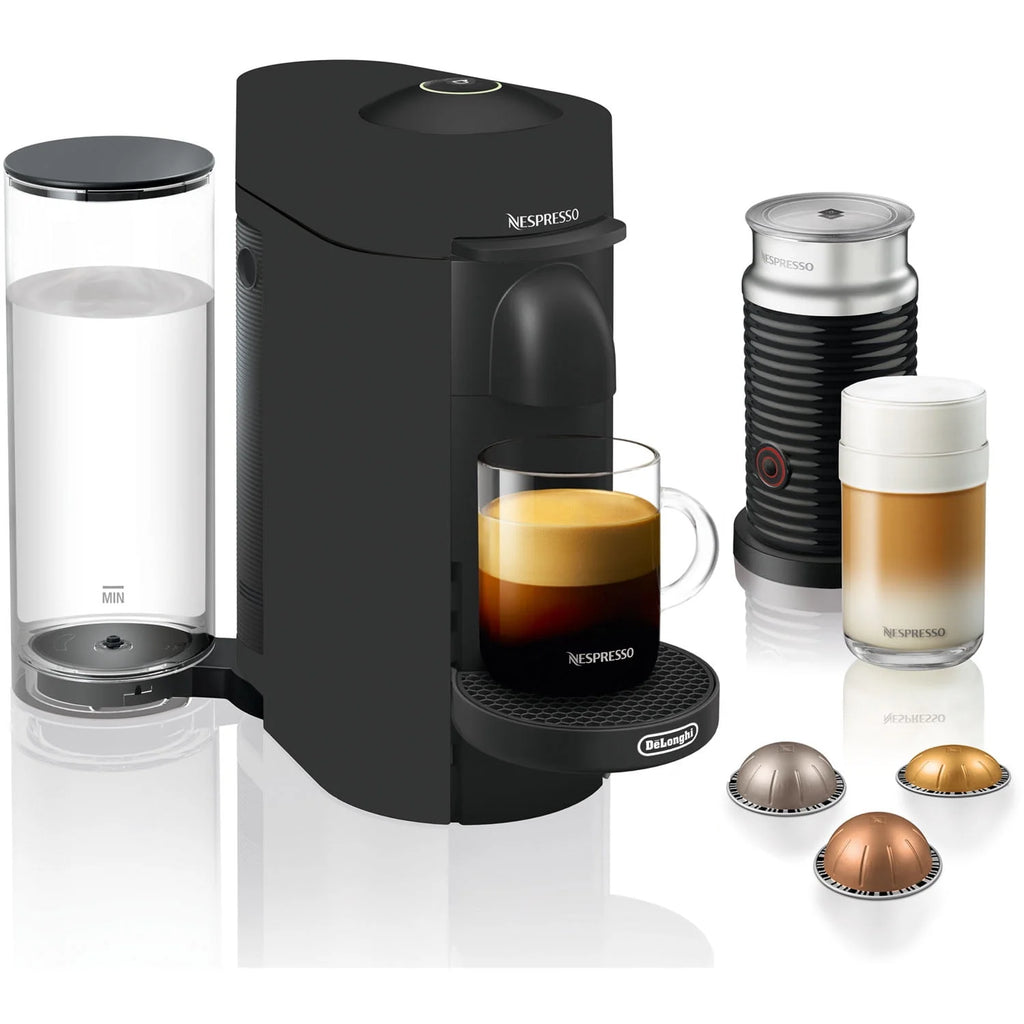 Black Matte Coffee and Espresso Machine H389