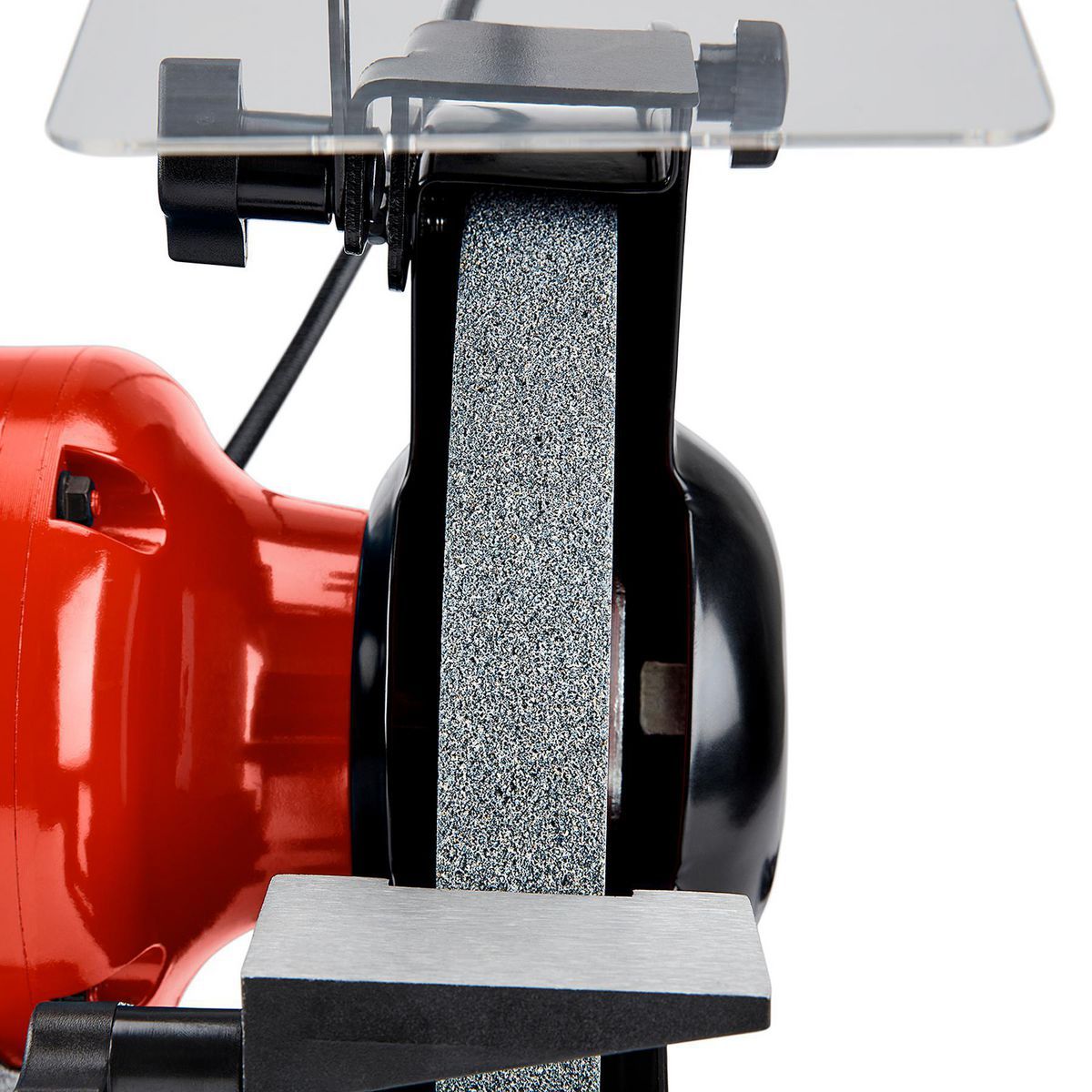 8 in. Variable-Speed Bench Grinder with LED Work Light E262