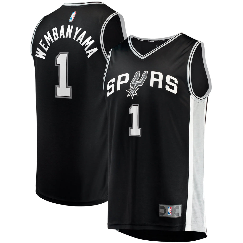 Black Victor Wembanyama Jersey S205945