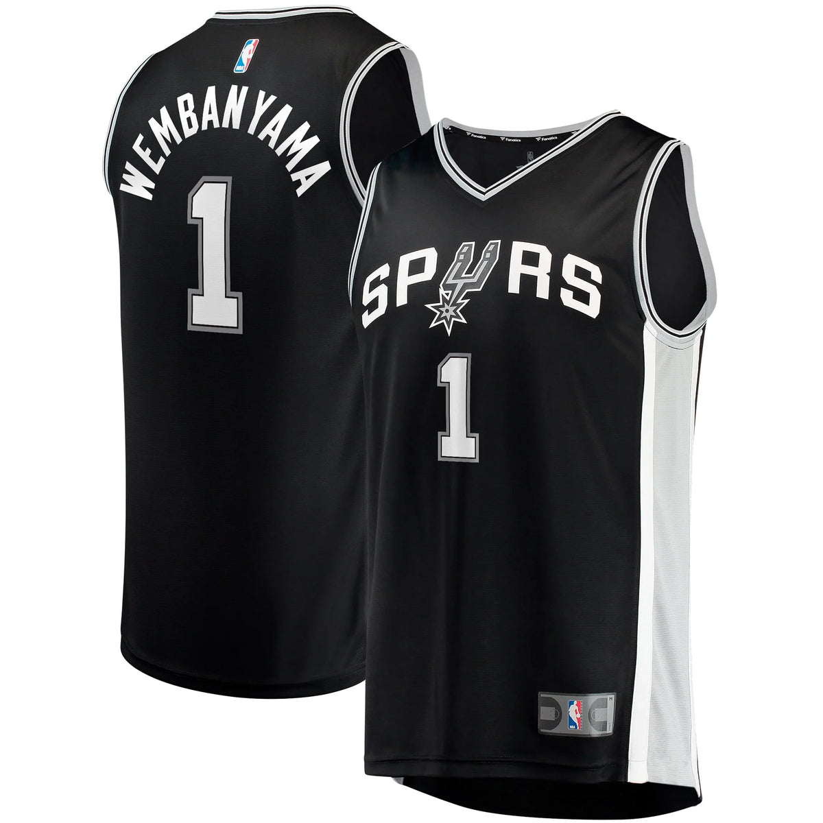 Black Victor Wembanyama Jersey S205945