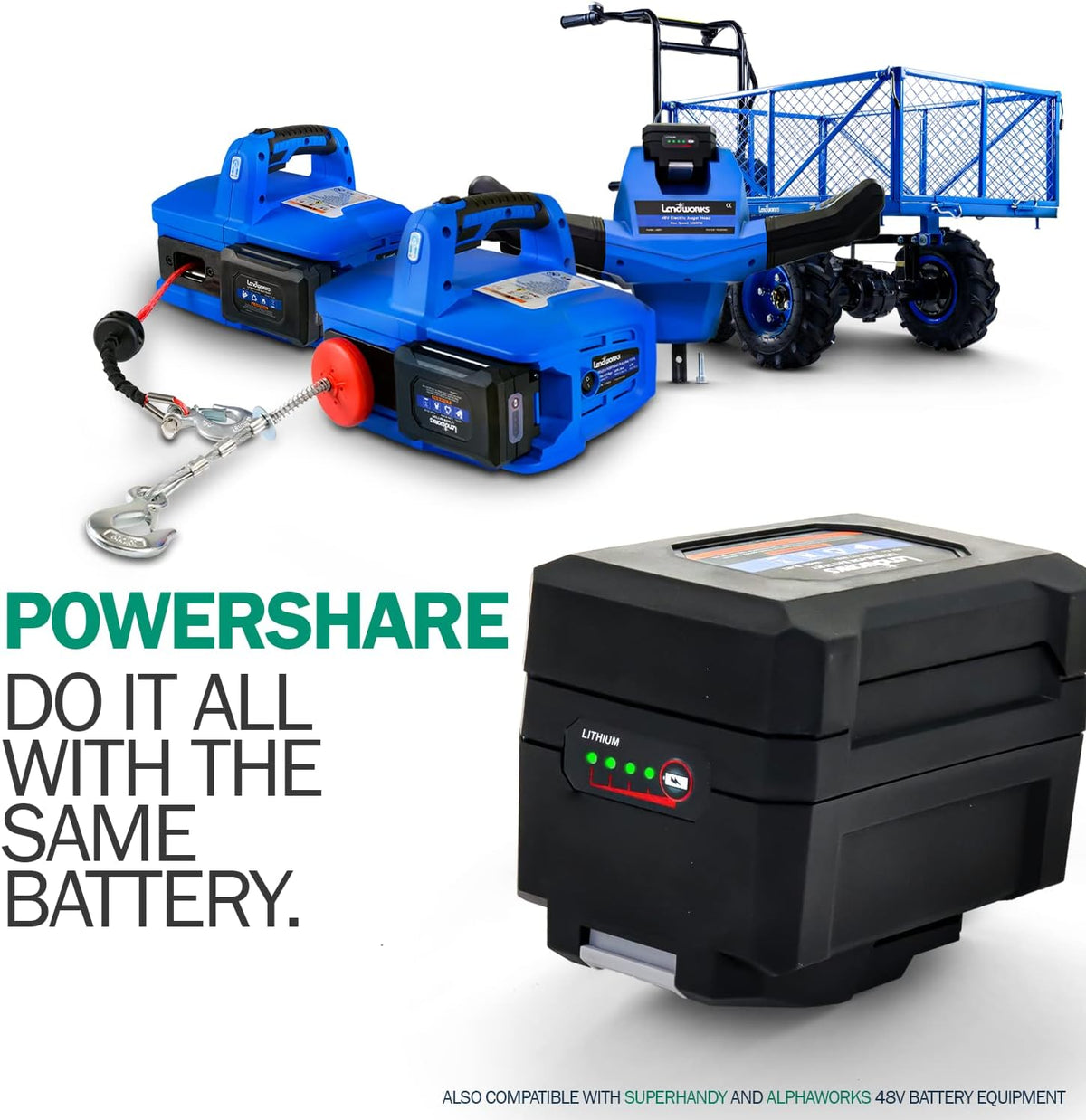 48V DC 4Ah Lithium Ion Rechargeable Battery H4426