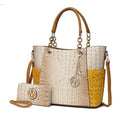 Tote Bag Set with Wallet Vegan Leather H731