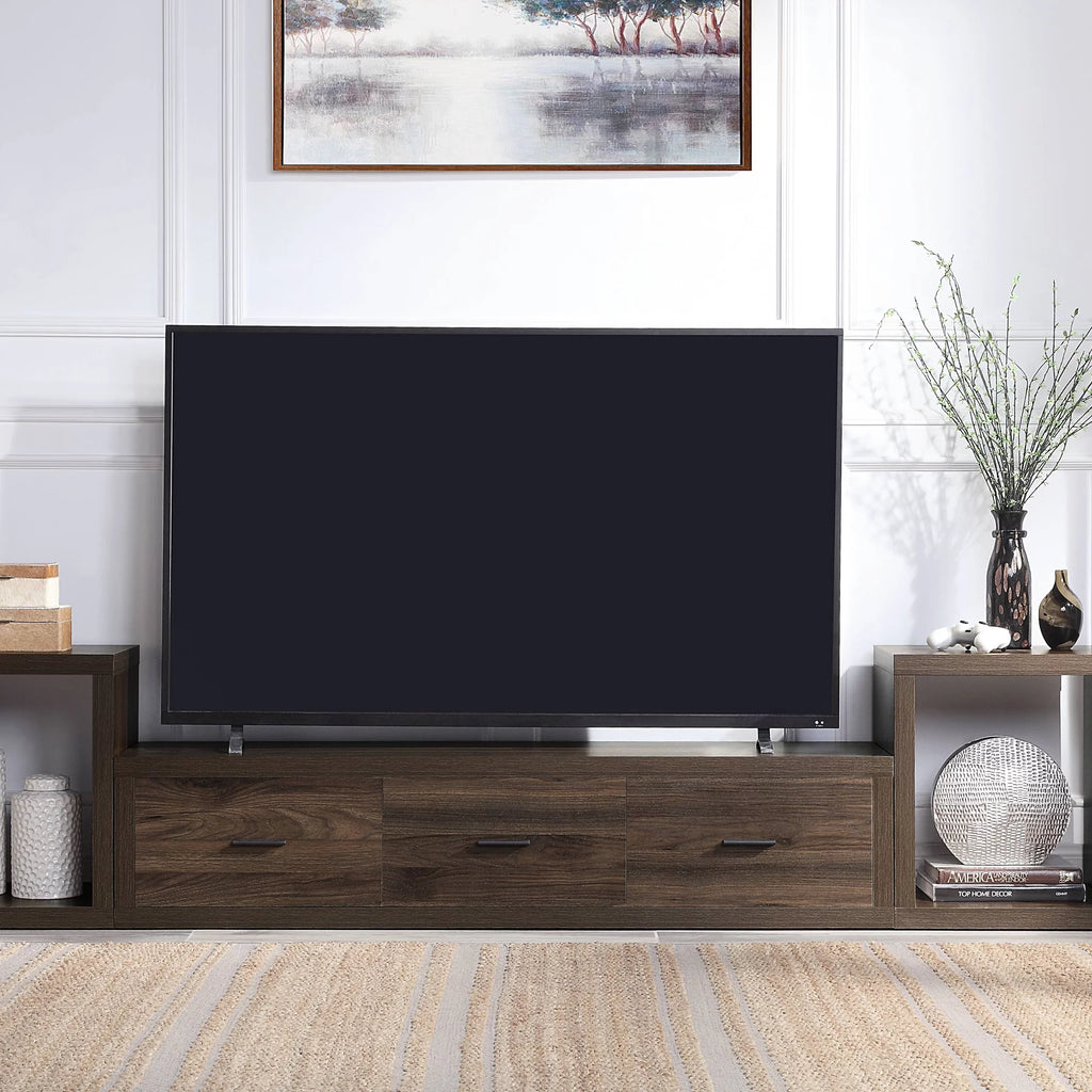 Walnut Finish TV Stand U58917