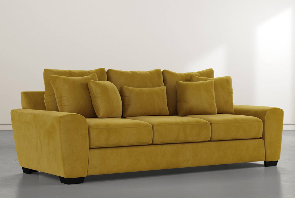 Gold Velvet Sofa Z3477