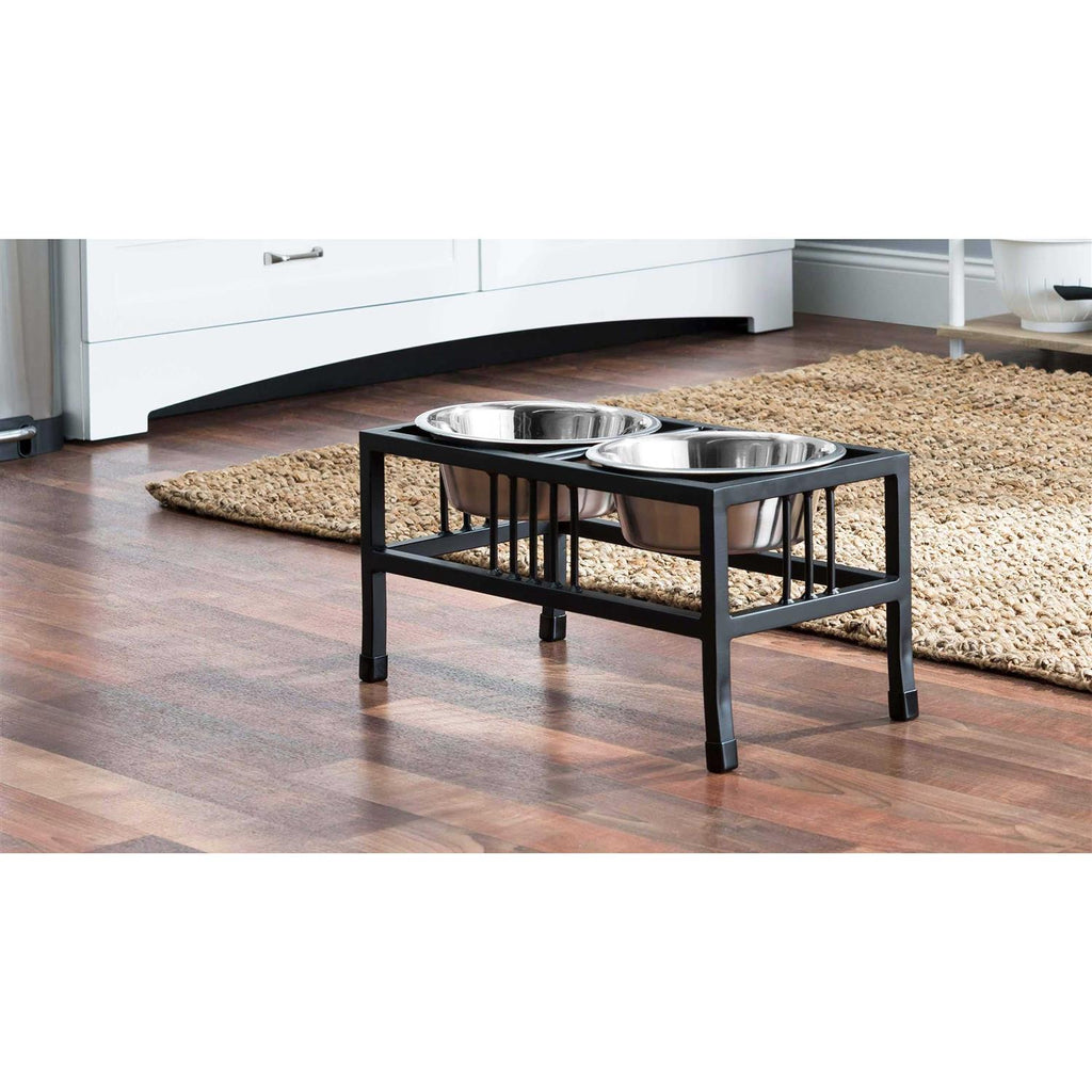 Double Raised Dog Bowl Q179
