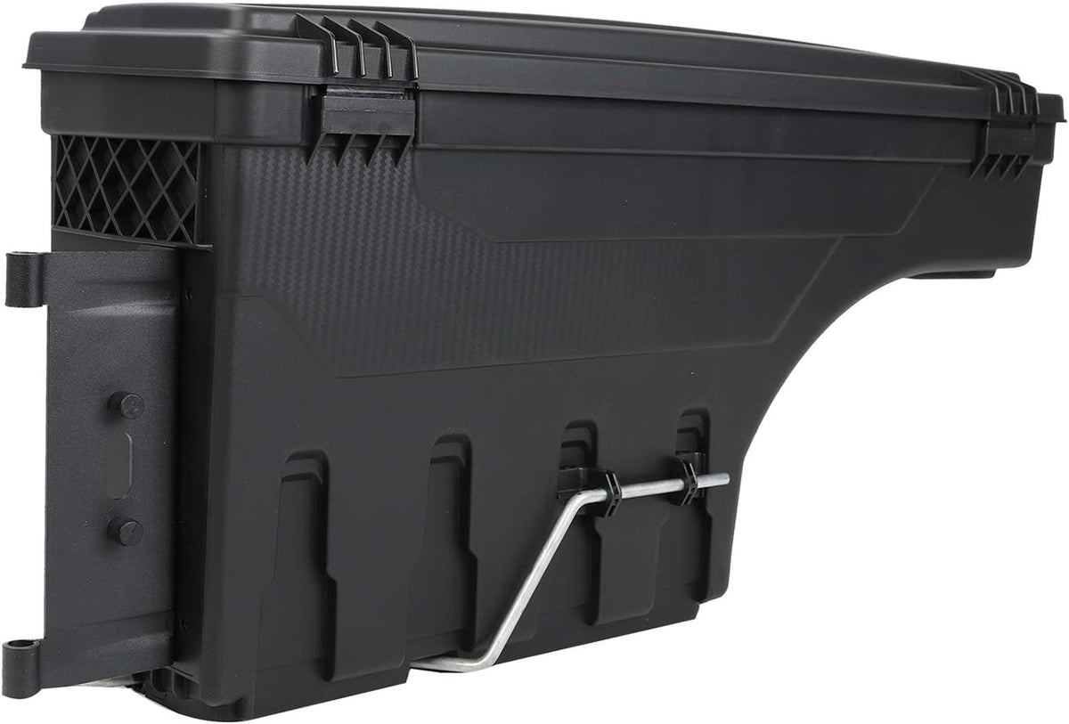 Truck Bed Wheel Well Storage Case Tool Box Lockable Storage Box P6414