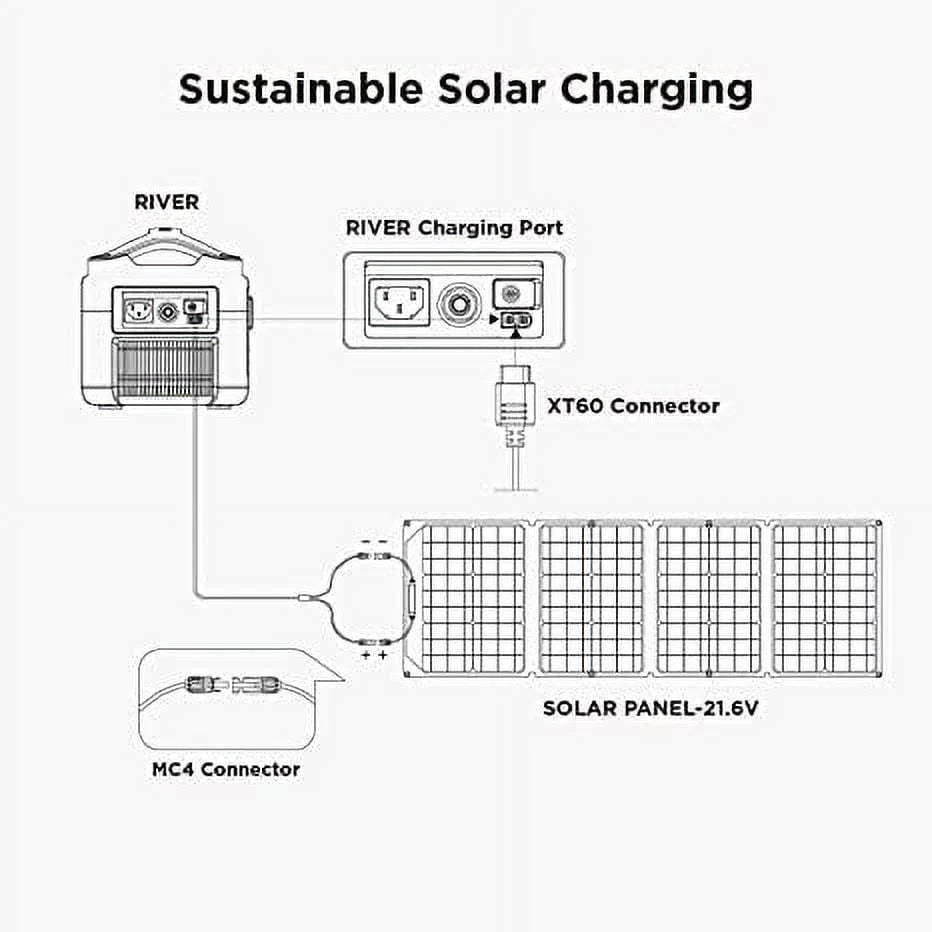 Portable Solar Generator Power Station K84309