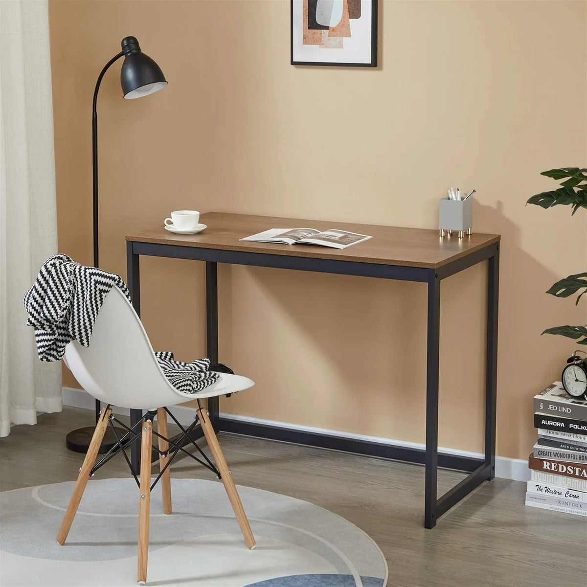 Dark Brown 39" Computer Desk Z557290