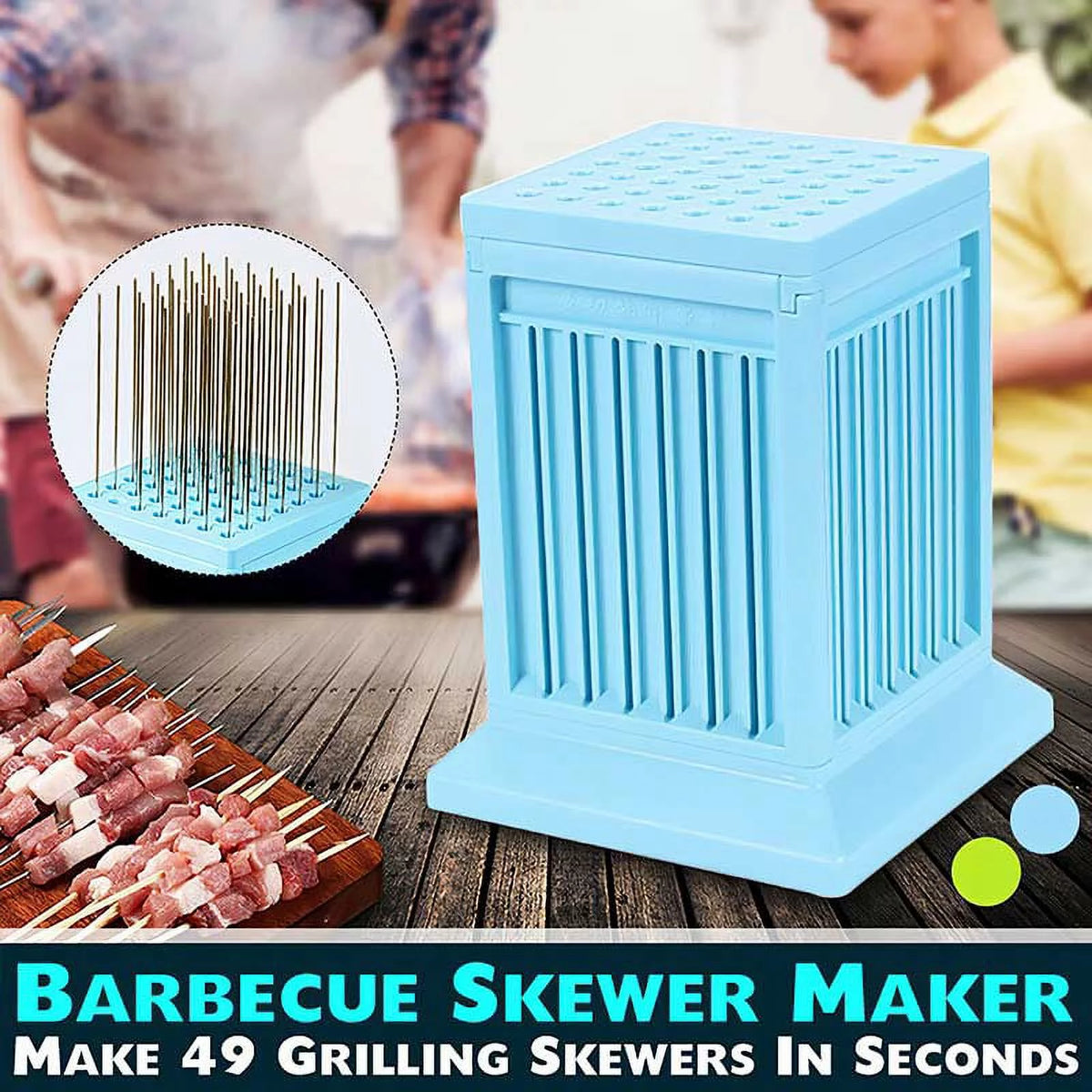 49 Holes BBQ Skewer Maker D197517