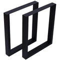 35" Wide Metal Table Legs, Set of 2 D544