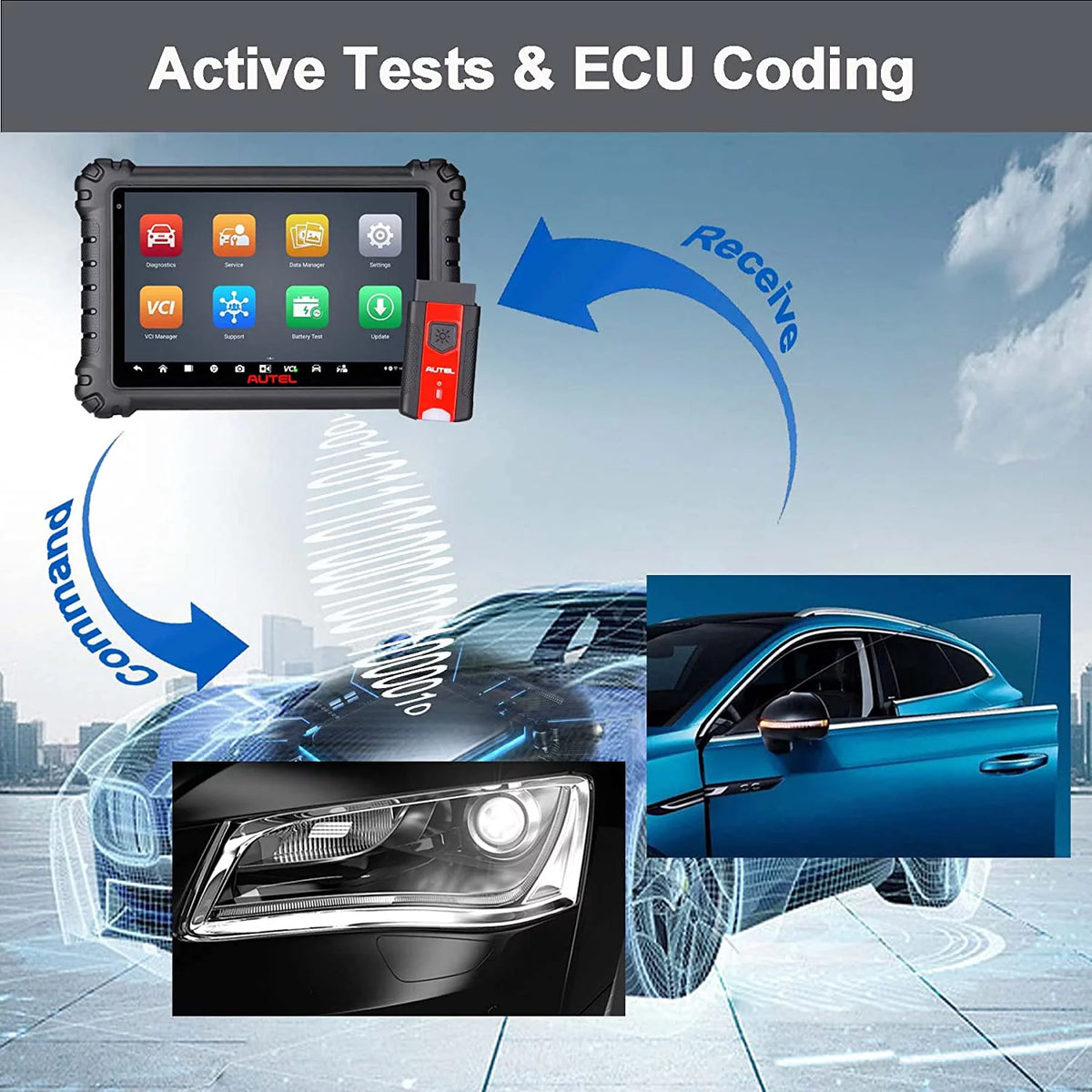 2022 Full System Diagnostic Tool OBD2 Scanner H445352