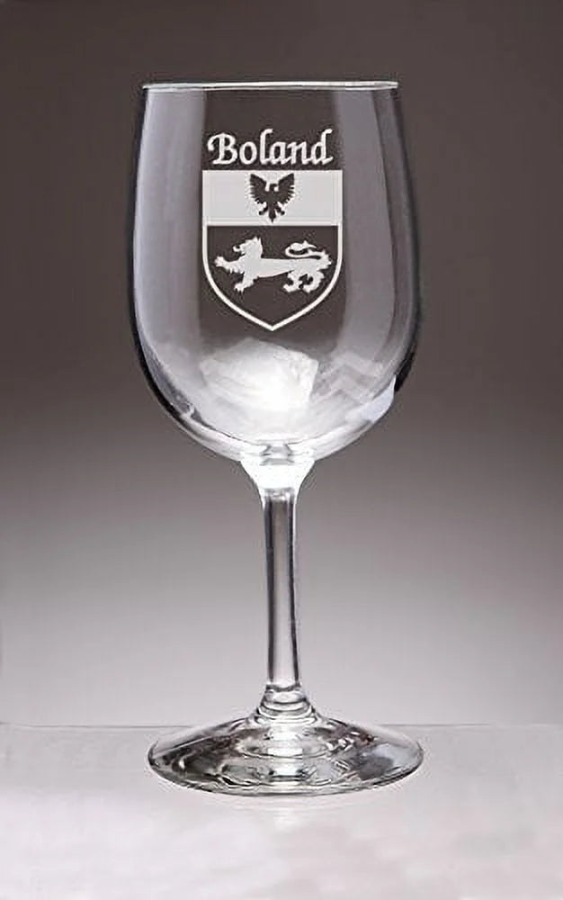 Irish Coat of Arms Wine Glasses Set of 4 P921011