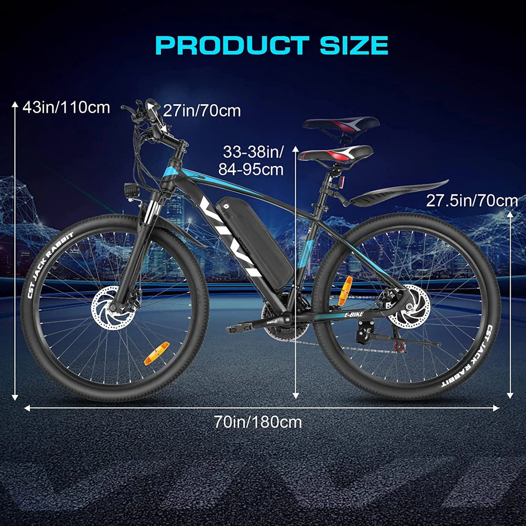 Electric Mountain Bike 500W 21 Speed Q364011