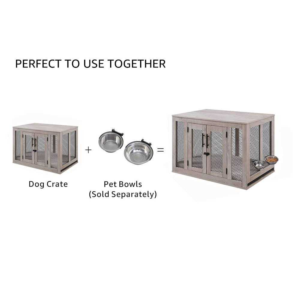 Furniture Style Dog Crate with Tray D1104