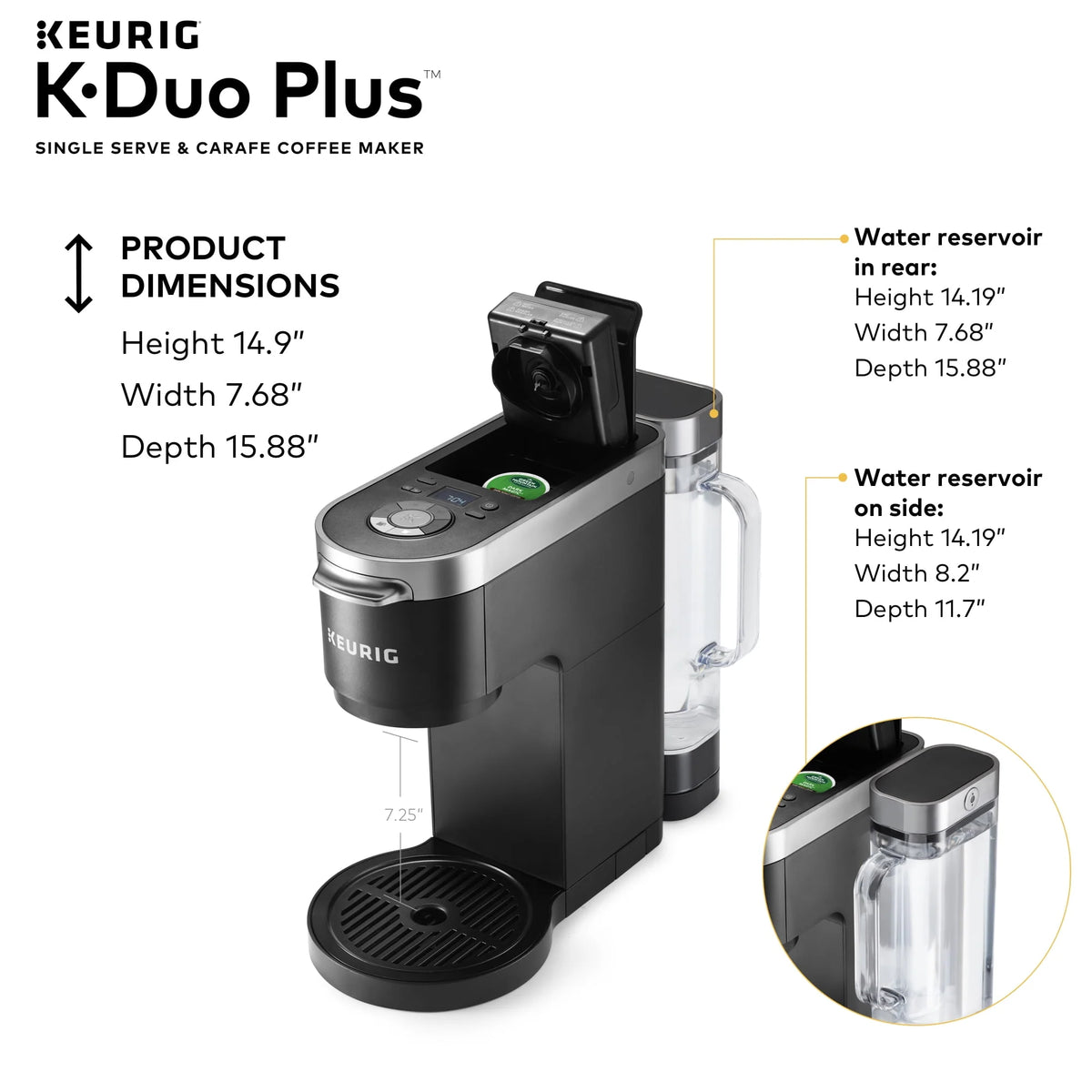Single Serve & Carafe Coffee Maker Z172