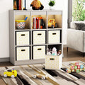Set of 6 Collapsible Storage Cubes with Handles P9569