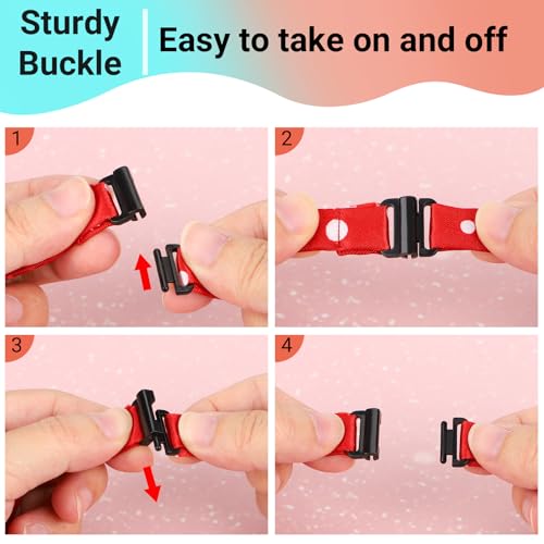 10 PCS Dog Bowtie Collar Plaid Patterned I82299