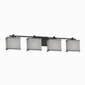 4 Light Bath Bar with Opal Glass Shade L526134