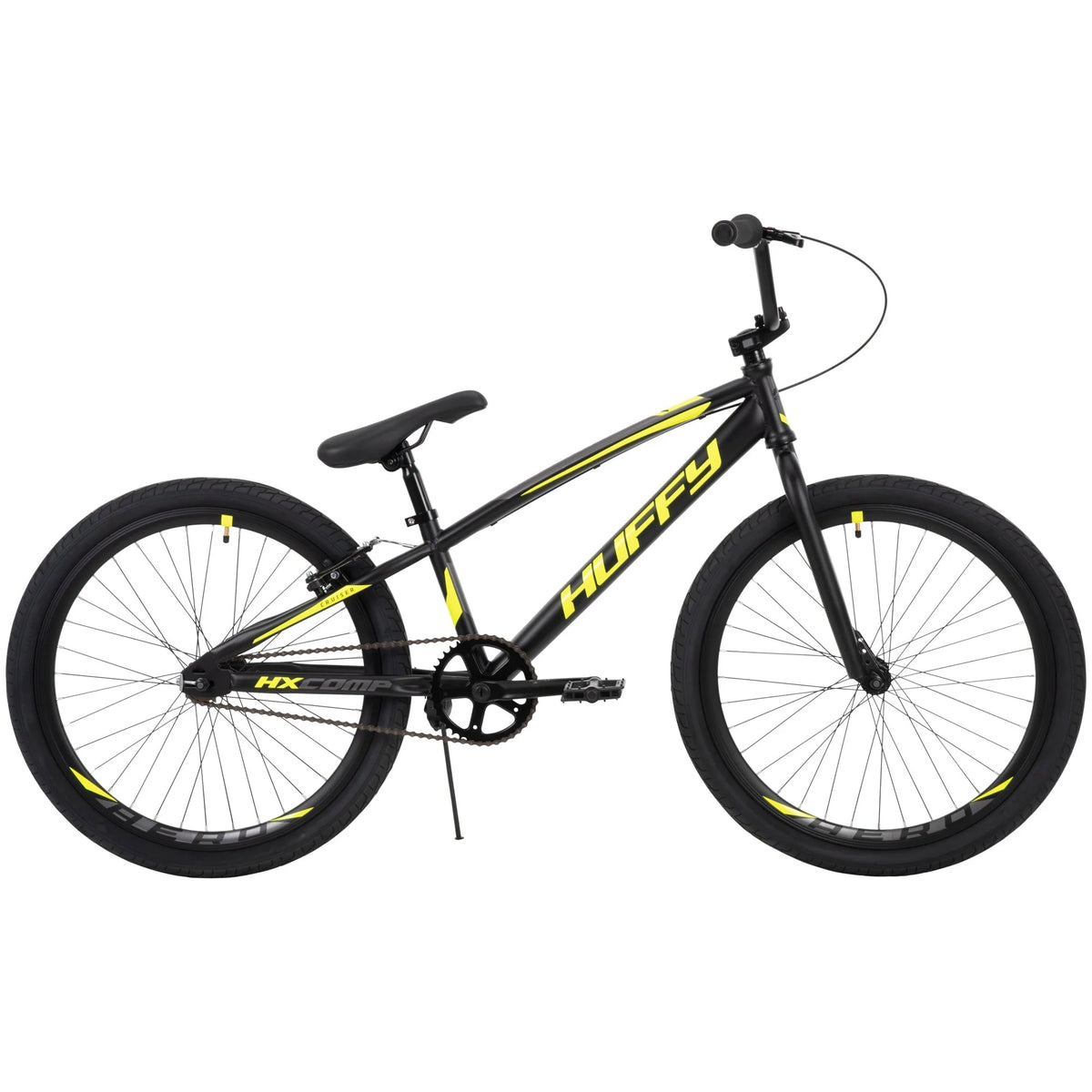 24-inch Black Yellow BMX Bike G2875