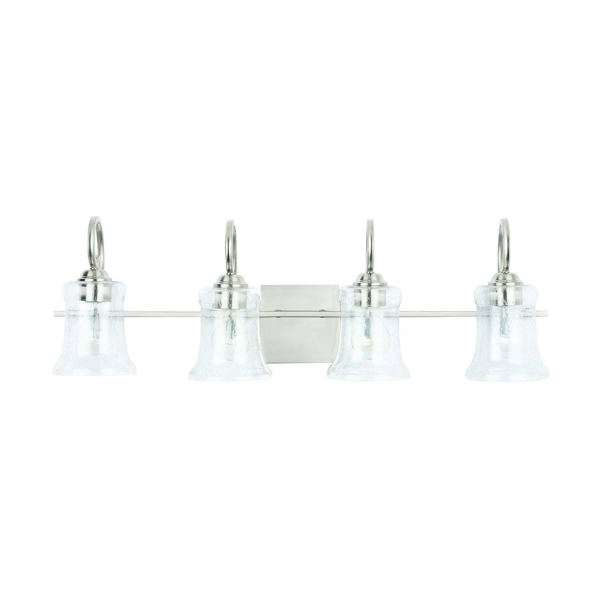 4 Light Brushed Nickel Vanity D878