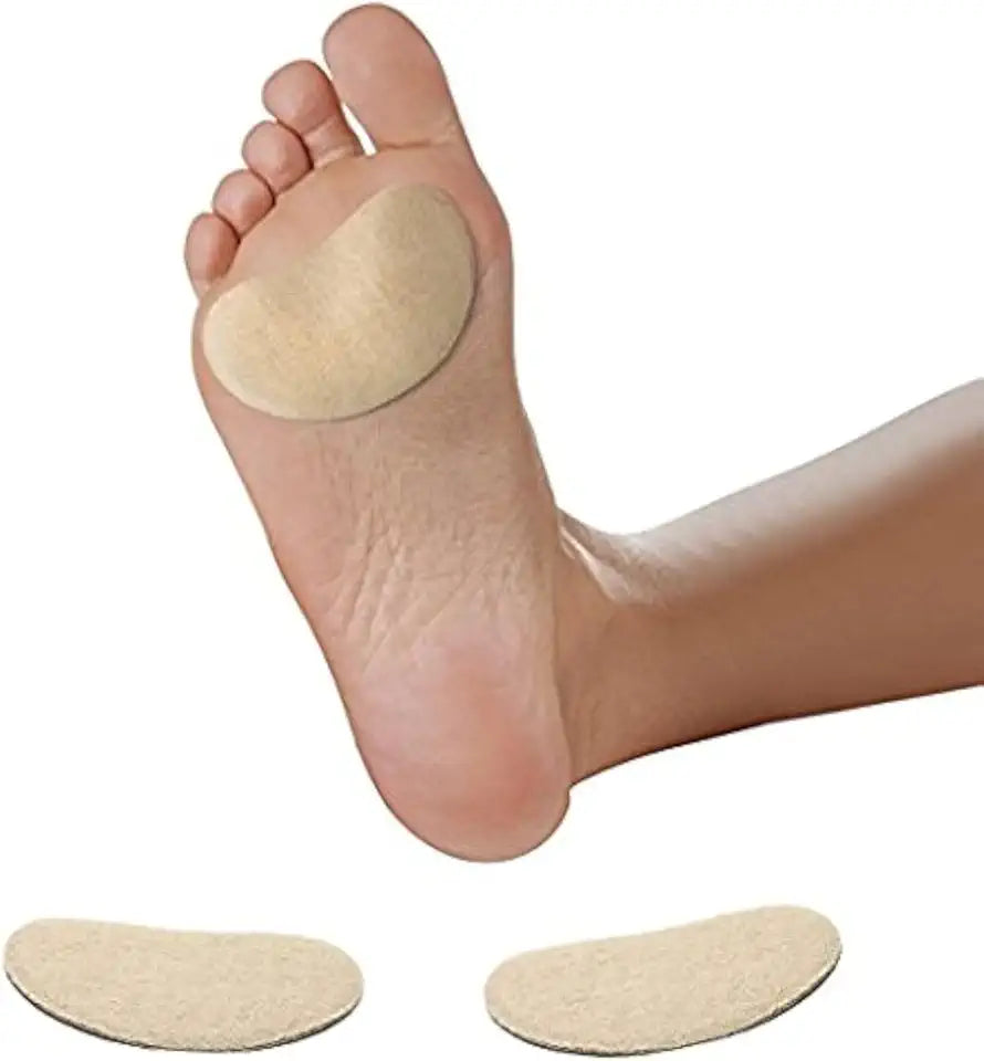 Adhesive Moleskin Blister Bandages Precut Kidney Metatarsal Pads 50 pieces J6954