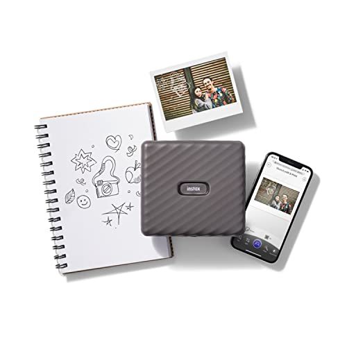 Mocha Grey Instant Film Printer Bundle with Twin Pack Film K313