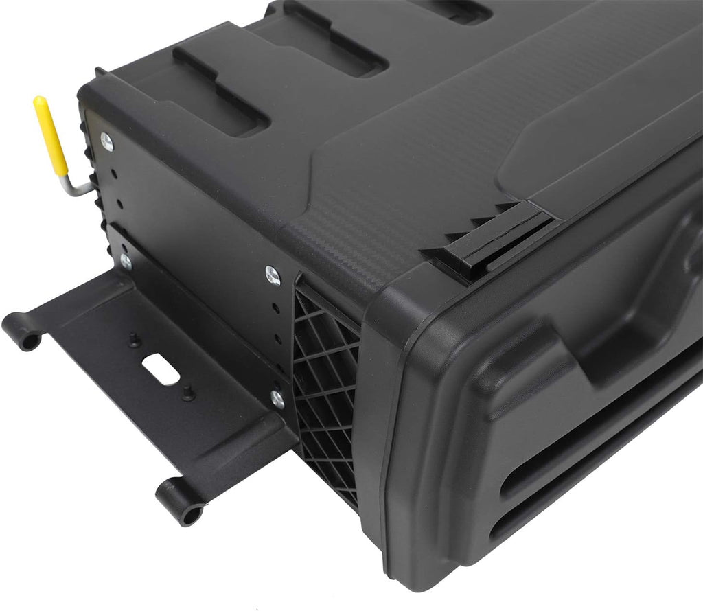 Truck Bed Wheel Well Storage Case Tool Box Lockable Storage Box P6414