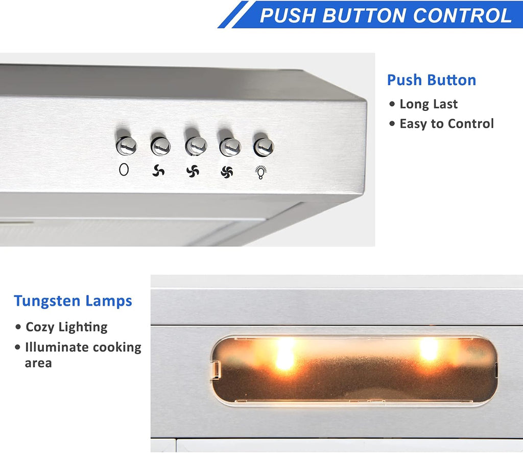 30 inch Under Cabinet Stainless Steel Range Hood G74067