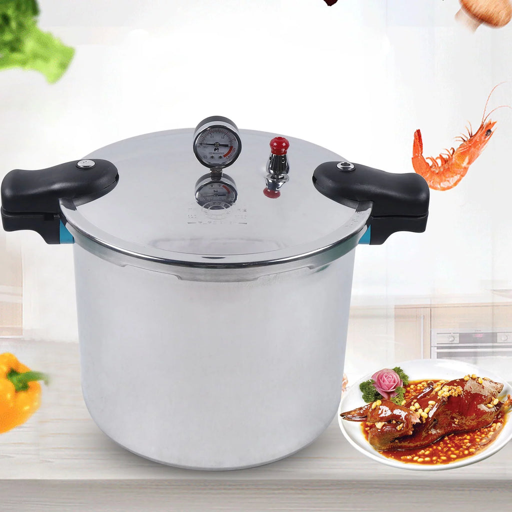 23 Quart Pressure Canner Cooker with Pressure Gauge T514
