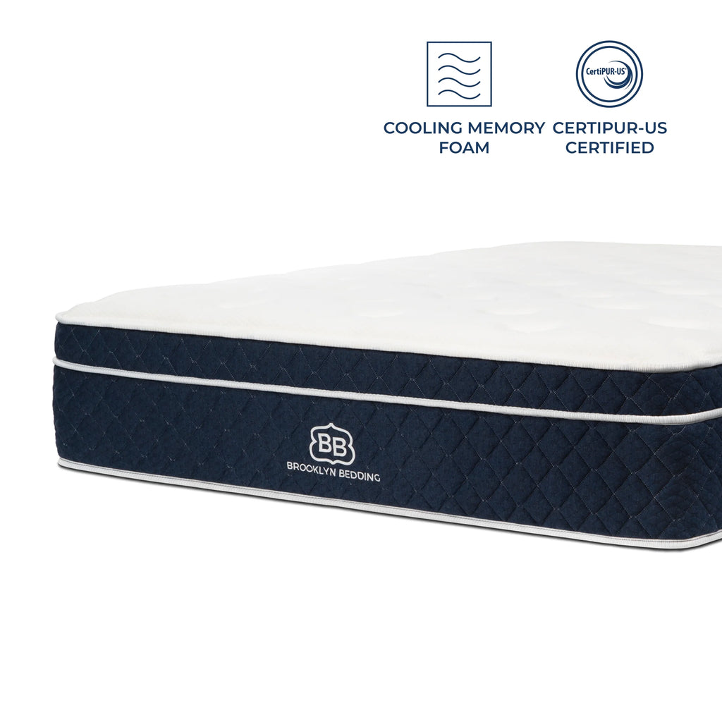 14 Plush Hybrid Mattress with Cooling Cover, Queen E870