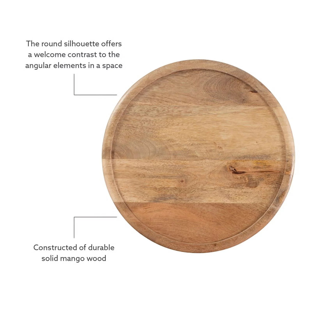 Mango Wood Side Table Y15368