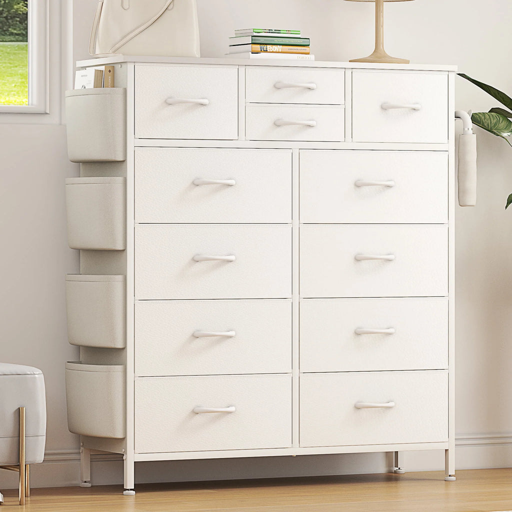 12 Drawer Fabric Dresser B68488