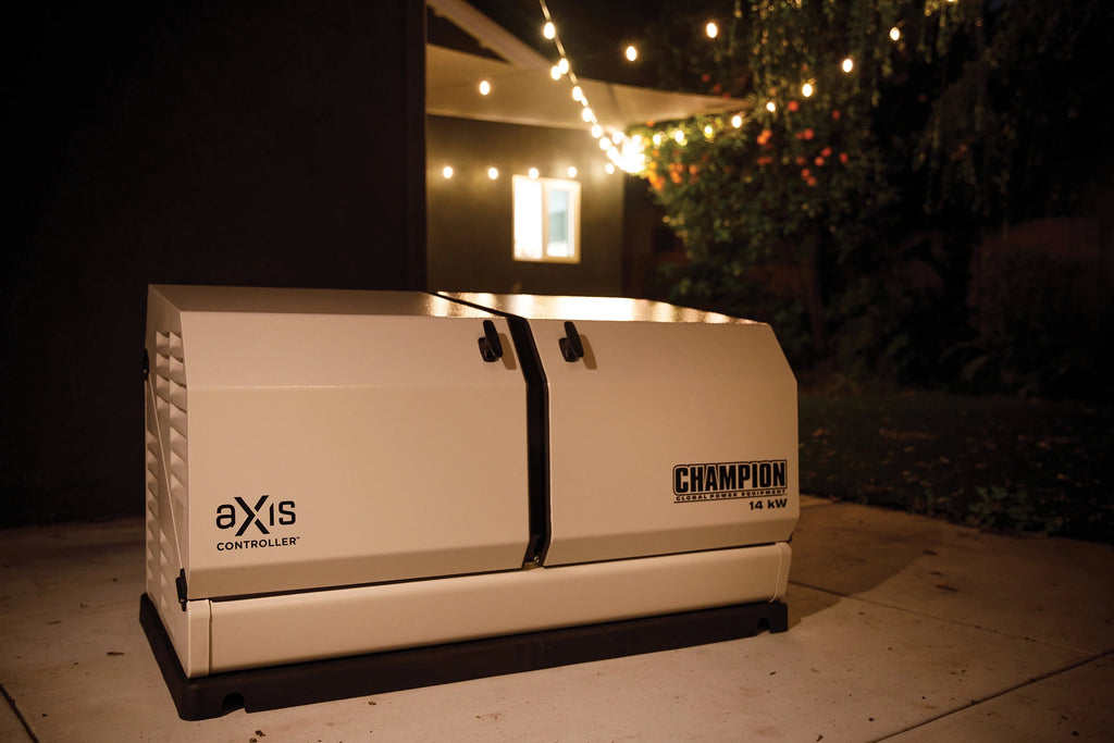 14Kw Home Standby Generator with 100 Amp Automatic Transfer Switch X614877