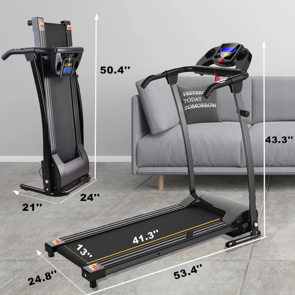 1.5HP Electric Folding Treadmill O558