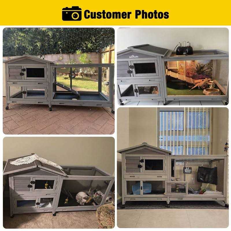 Rabbit Hutch with 3 Pull Out Tray T37589