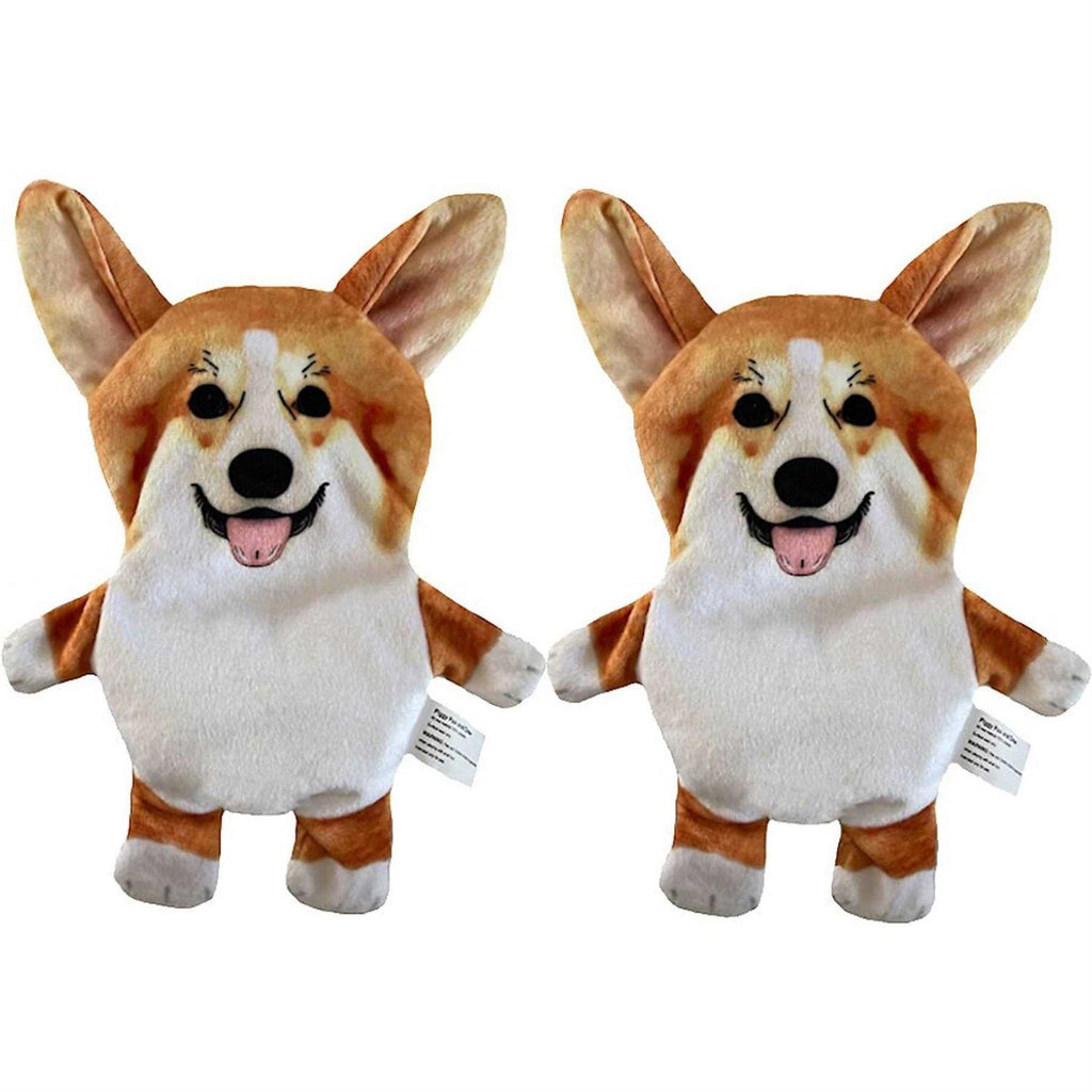 Corgi Paper Crinkle Squeaker Toy Y963