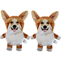 Corgi Paper Crinkle Squeaker Toy Y963