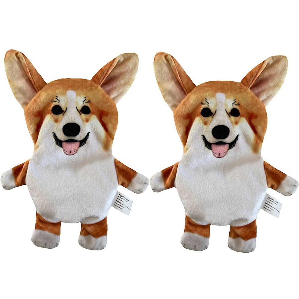 Corgi Paper Crinkle Squeaker Toy Y963
