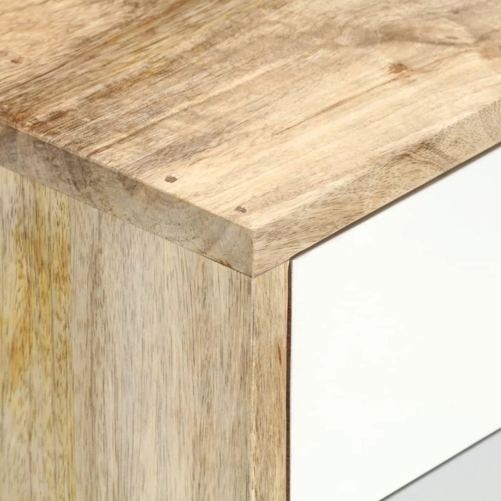Solid Mango Wood Bedside Cabinet R16481