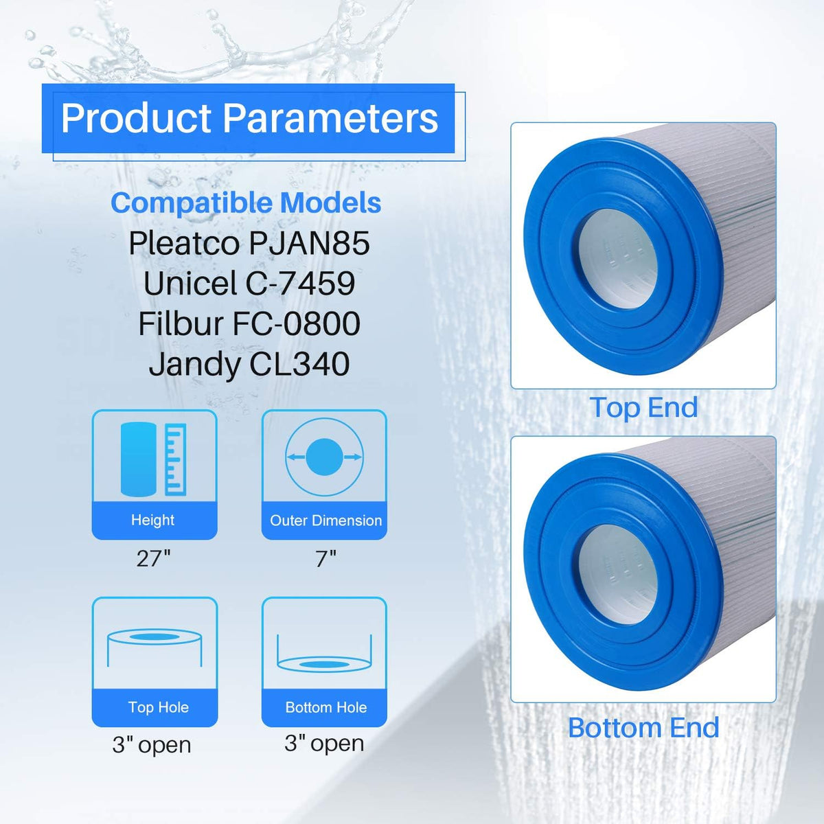 4 Pack Filter Cartridge J8421
