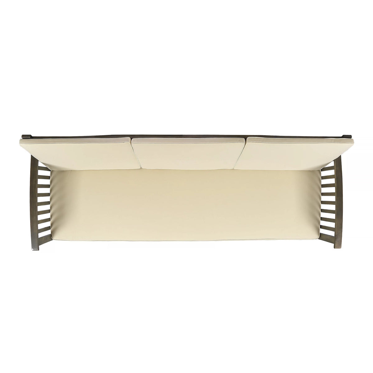 Acacia Wood Sofa with Cushions I29552