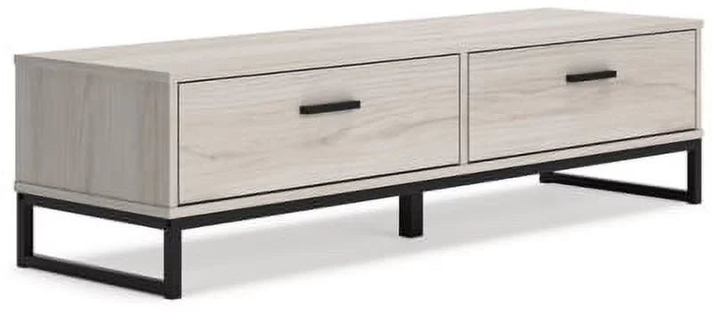 Whitewash Storage Bench O377883