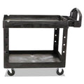 Black 2-Shelf Utility Cart X38610